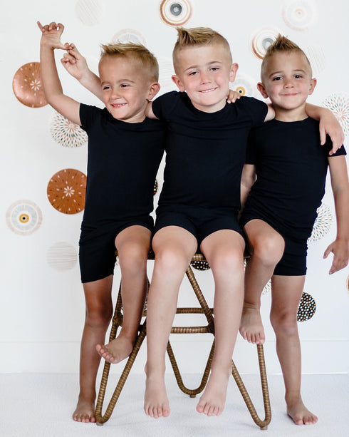 black-rib-dream-short-set Dream-Big-Little-Co-pajama-baby-blanket